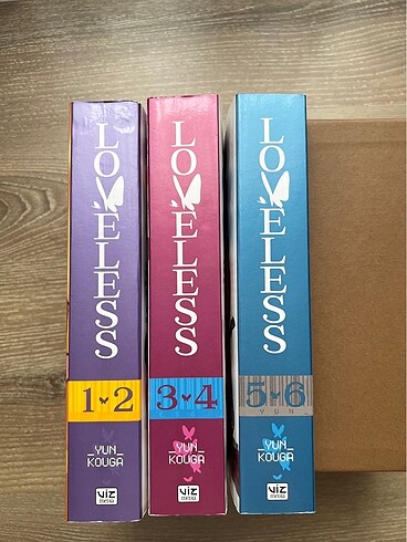 Loveless Volume 1&2 , 3&4 , 5&6 İngilizce Manga Yaoi BL
