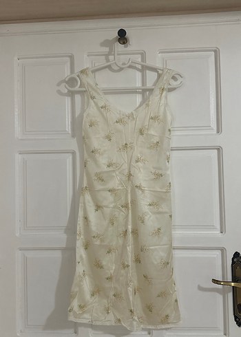 Vintage Mini Gecelik Straplez Midi Boy - Görsel 2