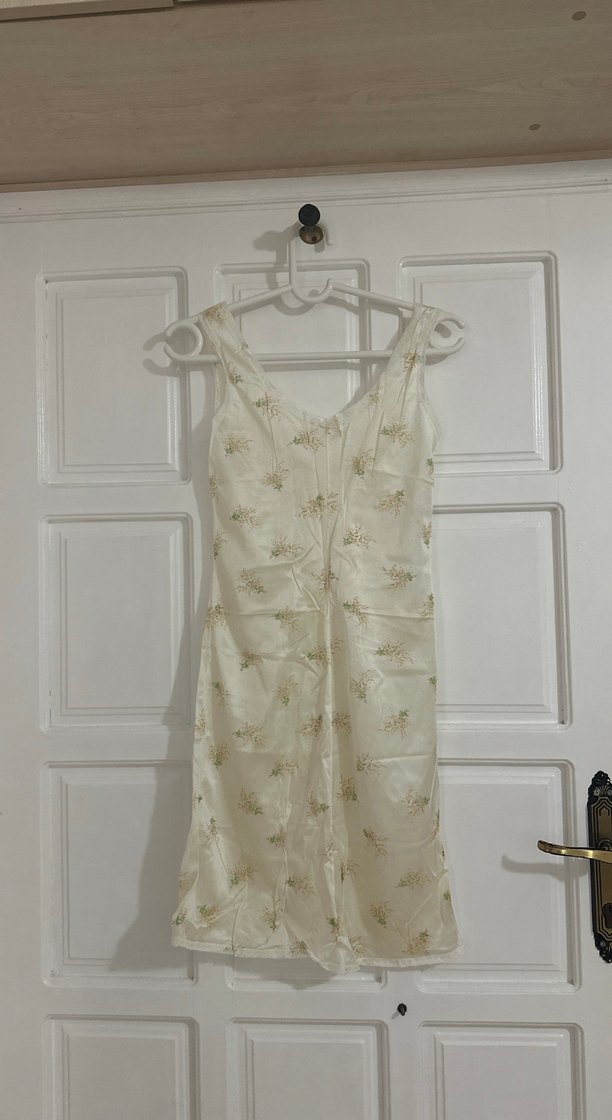 Vintage Mini Gecelik Straplez Midi Boy - Görsel 2