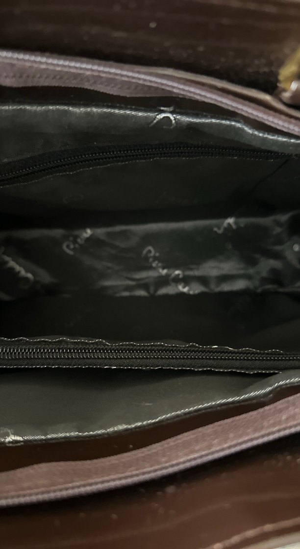 Beyaz Desenli Deri Kadın Çanta - Görsel 4