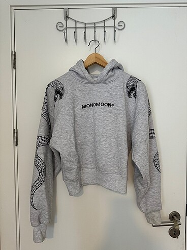 monomoon gri sweatshirt