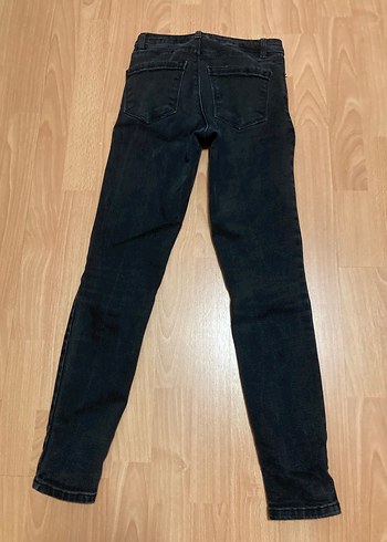 LC Waikiki LCW Siyah likralı Kadın Kot Pantolon