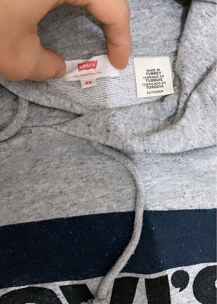 Orjinal LEVİS LOGO SWEATSHİRT - Görsel 2