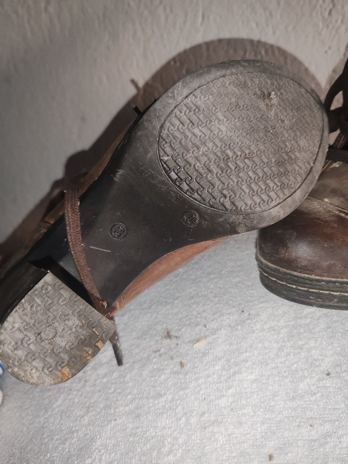 Kahverengi Deri Kürklü Dolgu Topuk Bot - Görsel 4