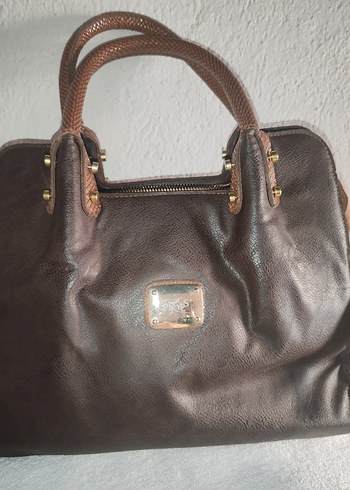 Kahverengi Deri Kadın Çanta - Görsel 2