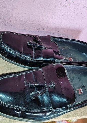 Mor Klasik Tokalı Erkek Ayakkabı - Görsel 6