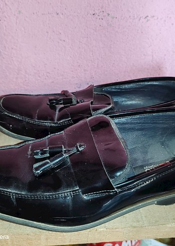 Mor Klasik Tokalı Erkek Ayakkabı - Görsel 5