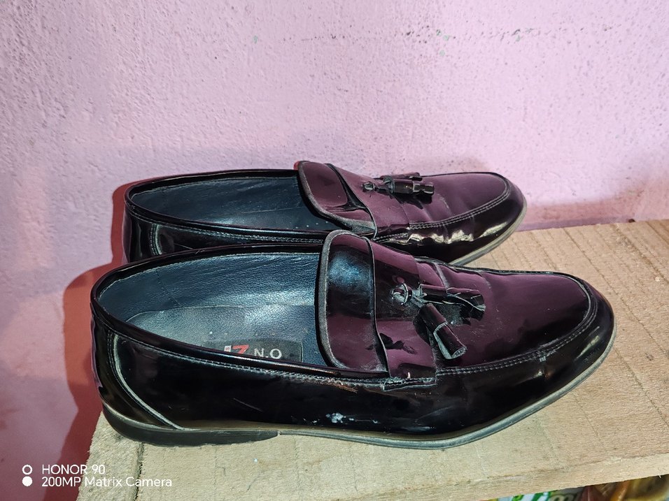 Mor Klasik Tokalı Erkek Ayakkabı - Görsel 4