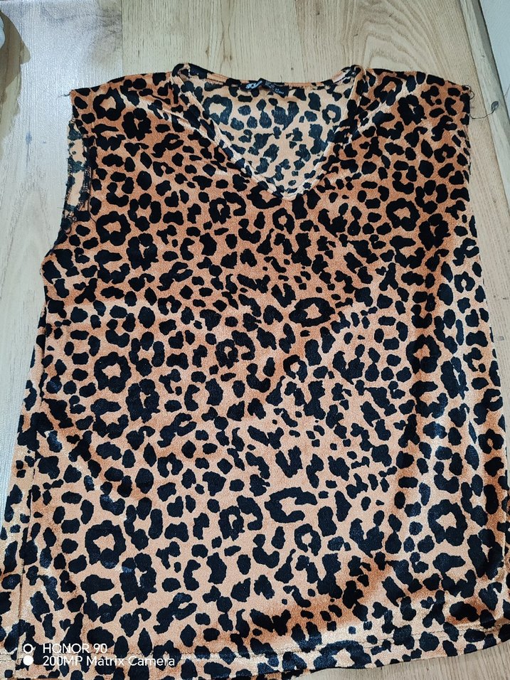 Kahverengi Leopar Desenli Kedi Kıyafeti - Görsel 3