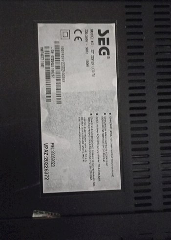 SEG 32" HD Ready LCD TV Gri - Görsel 10