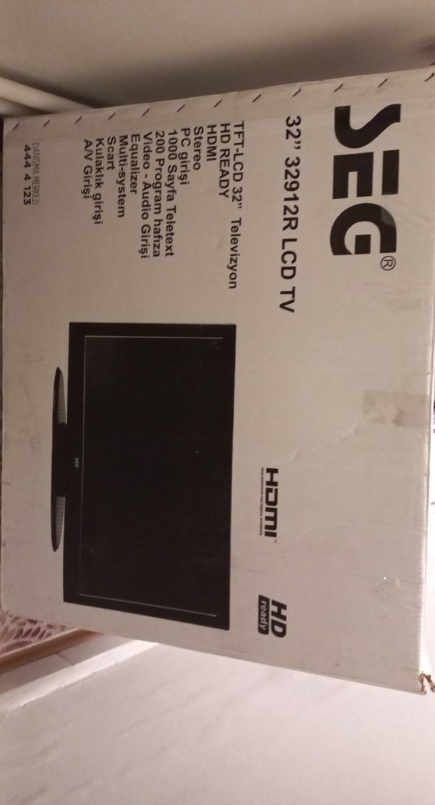 SEG 32" HD Ready LCD TV Gri - Görsel 2