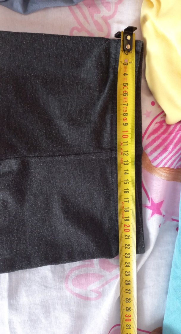 Beyaz Kız Çocuk Pamuklu Tayt - Görsel 5