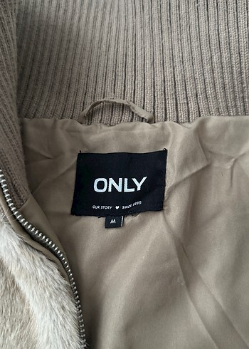 Kahverengi Peluş Detaylı Kadın Ceket - Görsel 3