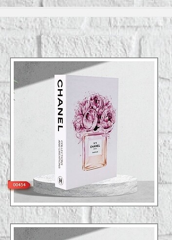 Beden Dekoratif kitap kutusu