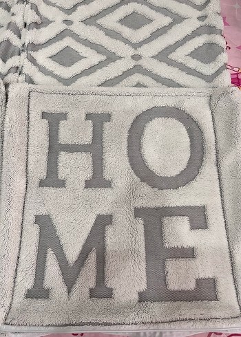 Bohem Tarzı Gri Desenli Yastık Kılıfı - Görsel 3