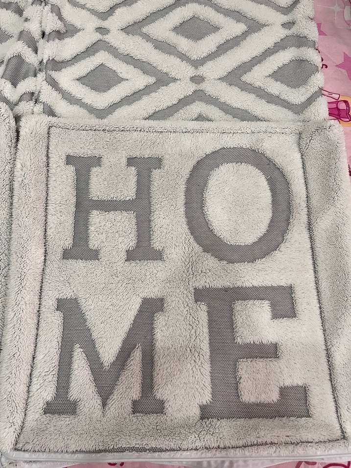 Bohem Tarzı Gri Desenli Yastık Kılıfı - Görsel 3