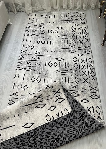  Beden 100x300 cm Yıkanmış Temiz Halı