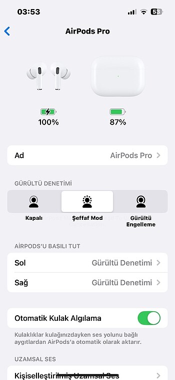 İPhone kablosuz kulaklık - Görsel 9