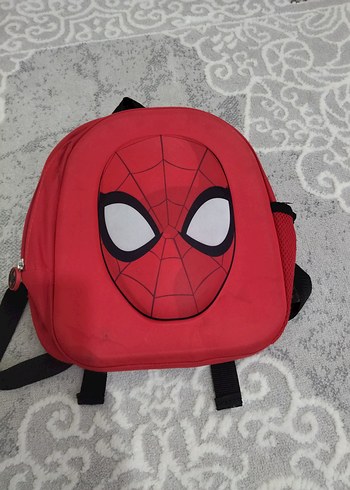 Örümcek Adam Temalı Kırmızı Çocuk Sırt Çantası - Görsel 2