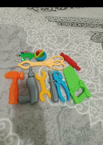 Renkli Çocuk Tamir Seti Oyuncak