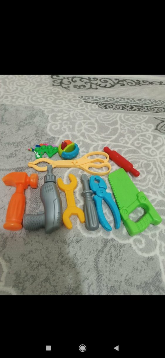 Renkli Çocuk Tamir Seti Oyuncak - Görsel 2