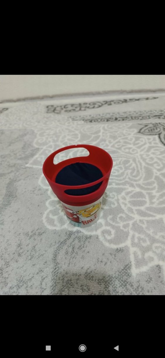 Kırmızı Çocuk yemek kutusu - Görsel 2