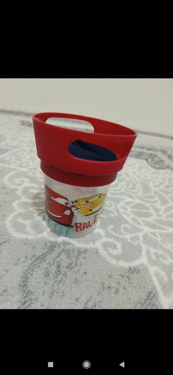 Kırmızı Çocuk yemek kutusu - Görsel 4