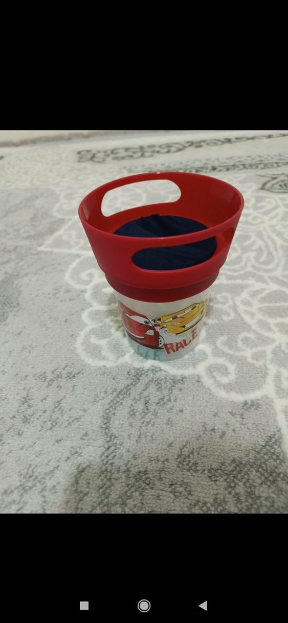 Kırmızı Çocuk yemek kutusu - Görsel 3