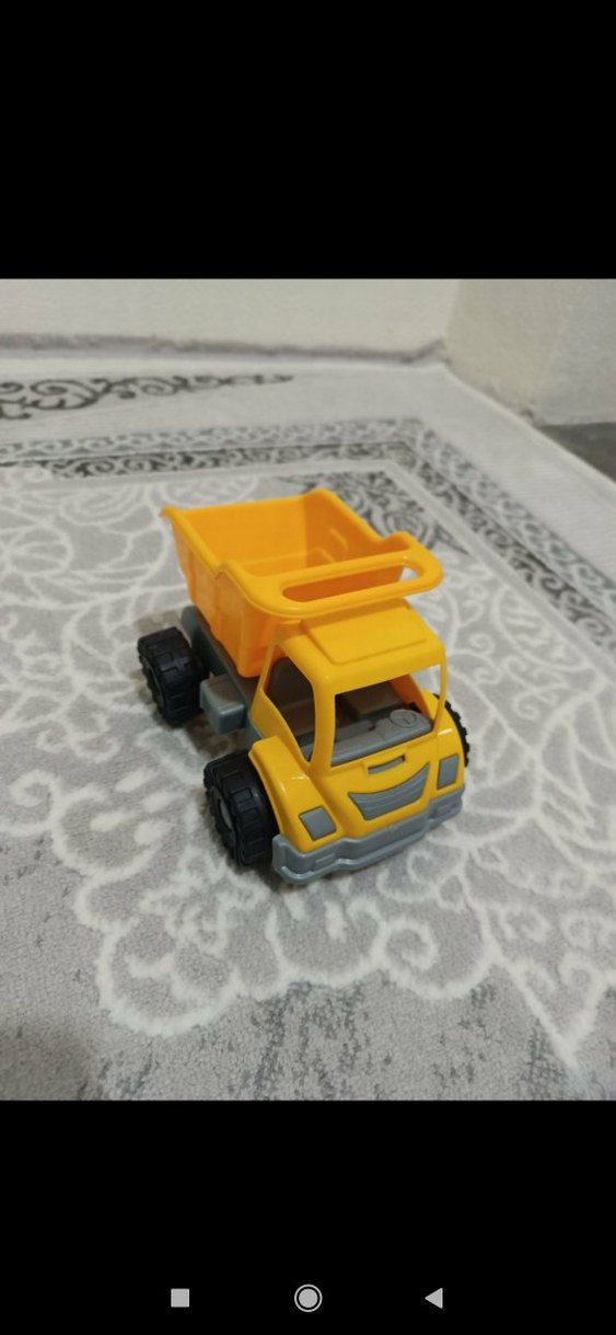 Sarı Renkli Oyuncak Kamyon - Görsel 3