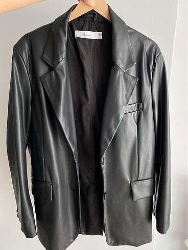 Bershka Bershka deri blazer