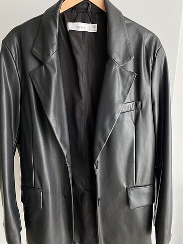 m Beden Bershka deri blazer