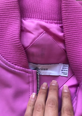 Bershka deri ceket - Görsel 2