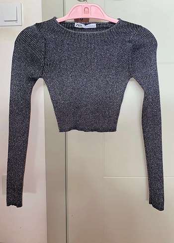 Zara simli bluz - Görsel 2