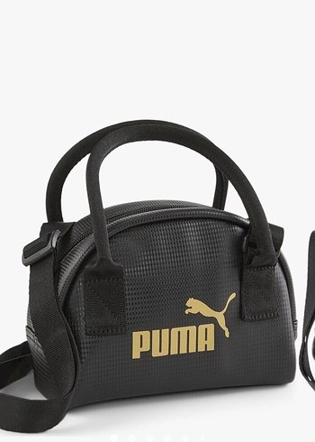 Puma Puma Siyah Deri Kadın Bel Çantası