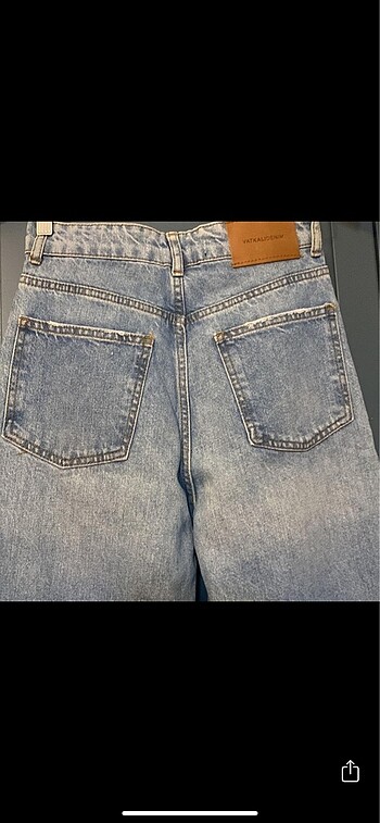Vatkalı shop bol paça pantolon