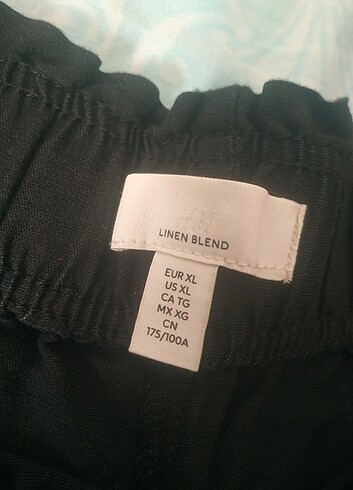 xl Beden siyah Renk H&M Şort