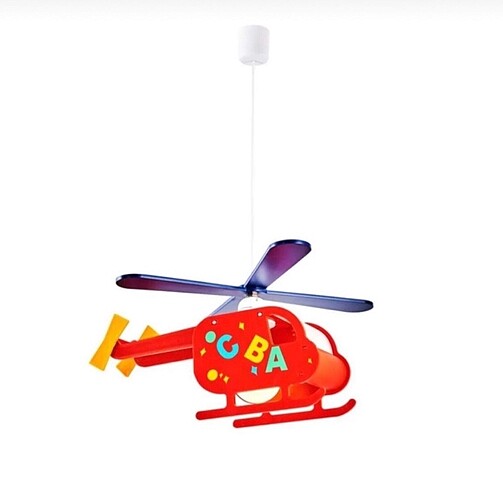 Çocuk Odası Helikopter Sarkıt Avize