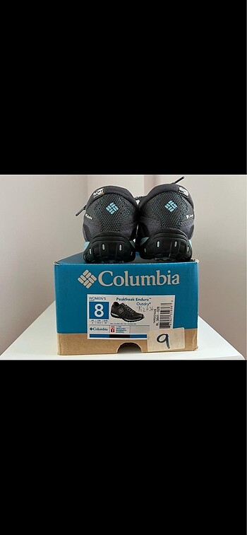 39 Beden gri Renk COLUMBIA Waterproof Outdry Ayakkabı