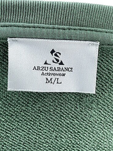 m Beden yeşil Renk Diğer Sweatshirt %70 İndirimli.