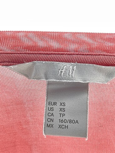 xs Beden pembe Renk H&M T-shirt %70 İndirimli.