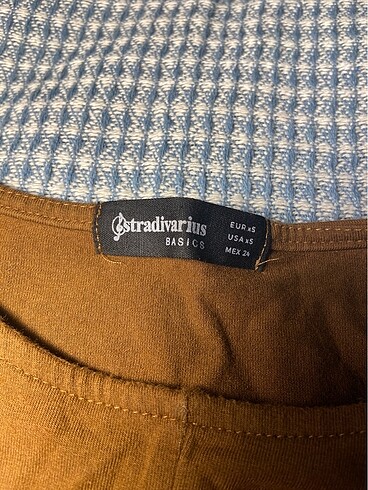 Stradivarius Stradivarius Kahverengi Crop