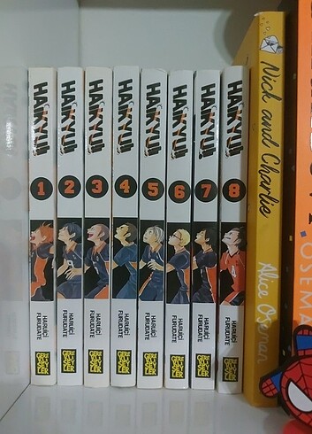 Haikyuu manga seti