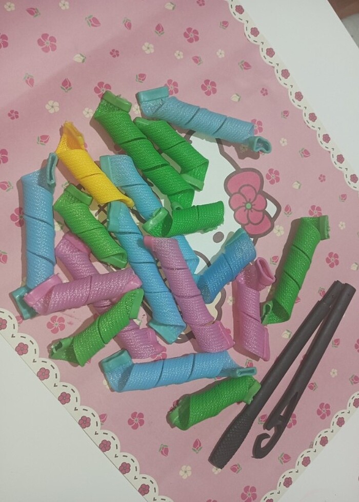 3 farklı çeşitte bigudi hepsi paketli  - Görsel 5