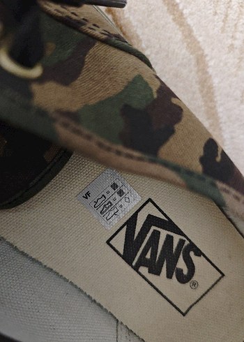 vansa marka Kamuflaj desenli Spor Ayakkabı - Görsel 4