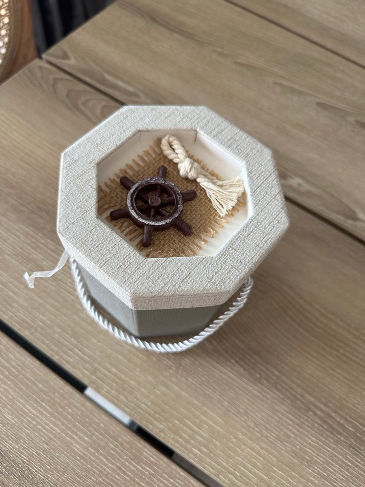 Gri Marin Hediye Kutusu - Görsel 2