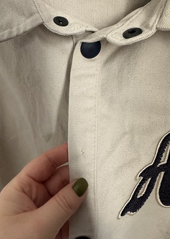 Erkek Çocuk Oversize Kapüşonlu Gabardin Gömlek - Görsel 4