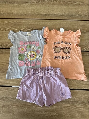 H&M Kız Bebek 3 Parça