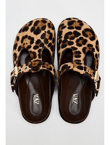 ZARA LEOPAR DESENLİ TERLİK