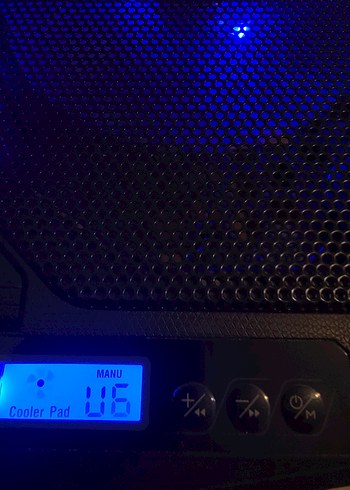 Frisby 4 Fanlı Laptop Soğutucu USB 10-17 inç - Görsel 6