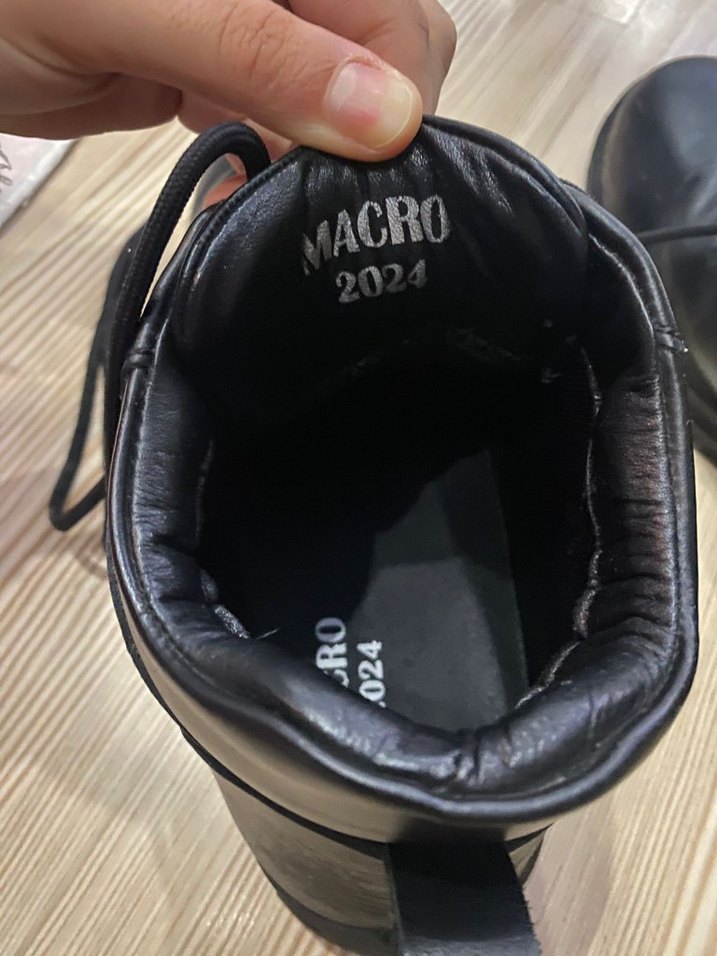 Siyah Bağcıklı Erkek Deri Bot - Görsel 3